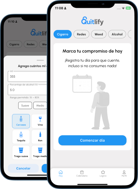 Visualiza tu progreso en la app